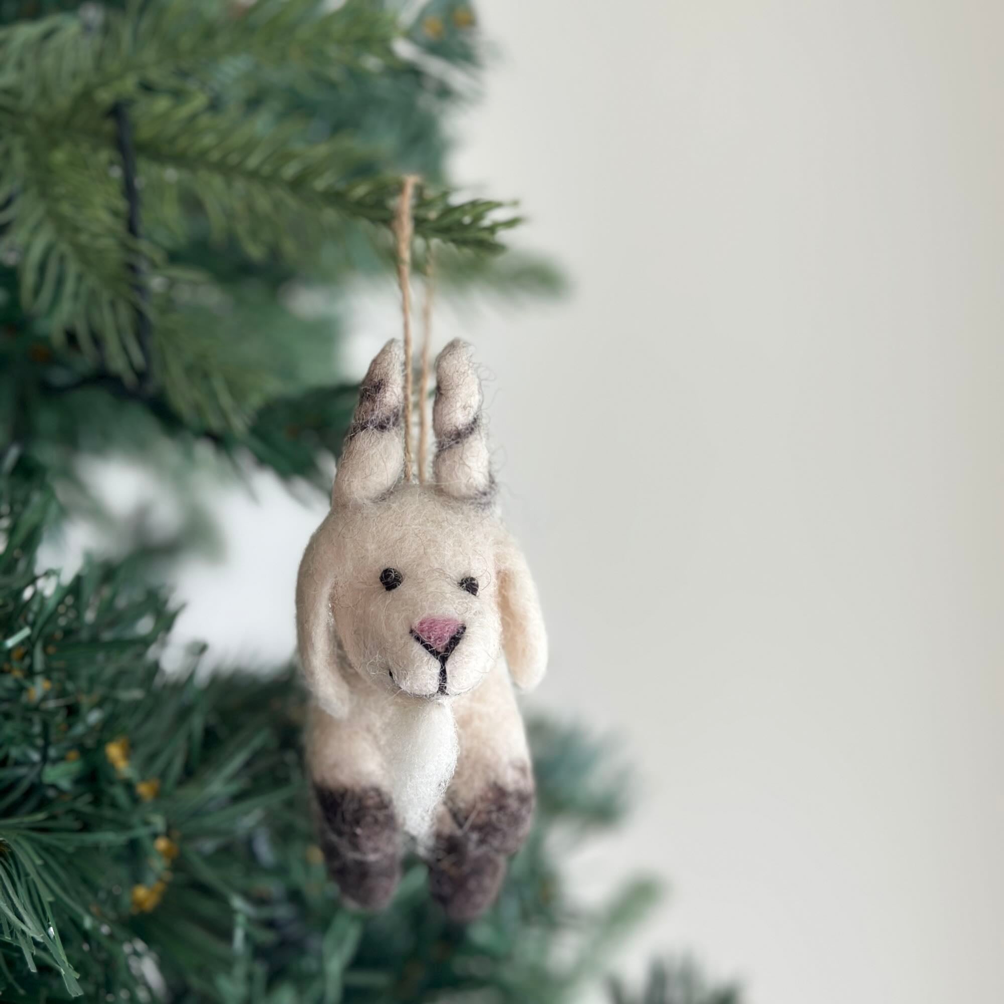 Felt Ornament - Goat