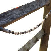 Gray Felt Ball Garland