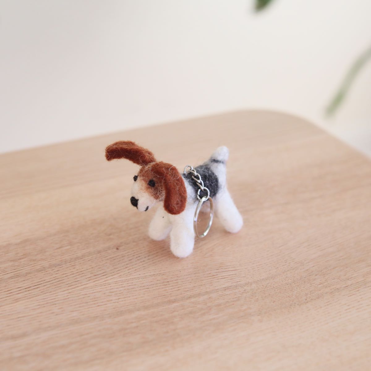 Felt Keychain - Jack Russell