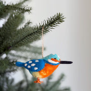 Felt Kingfisher Ornament