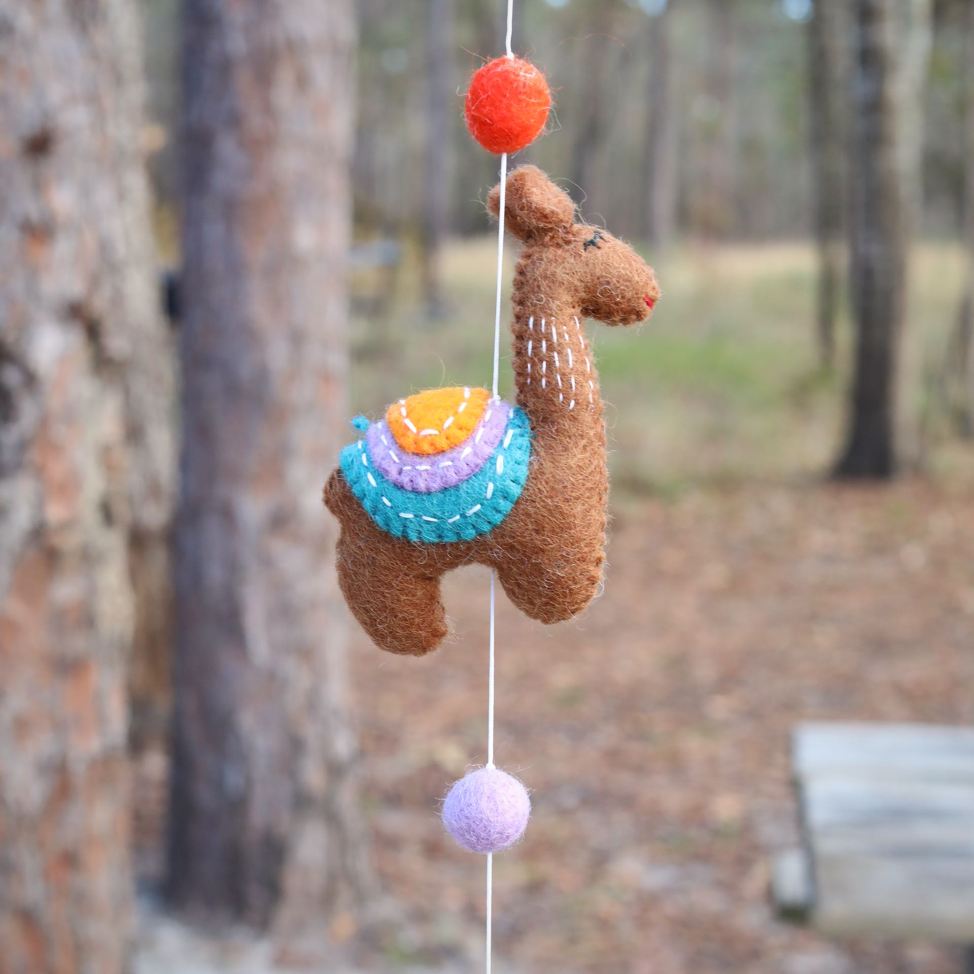 Felt Llama Garland 2
