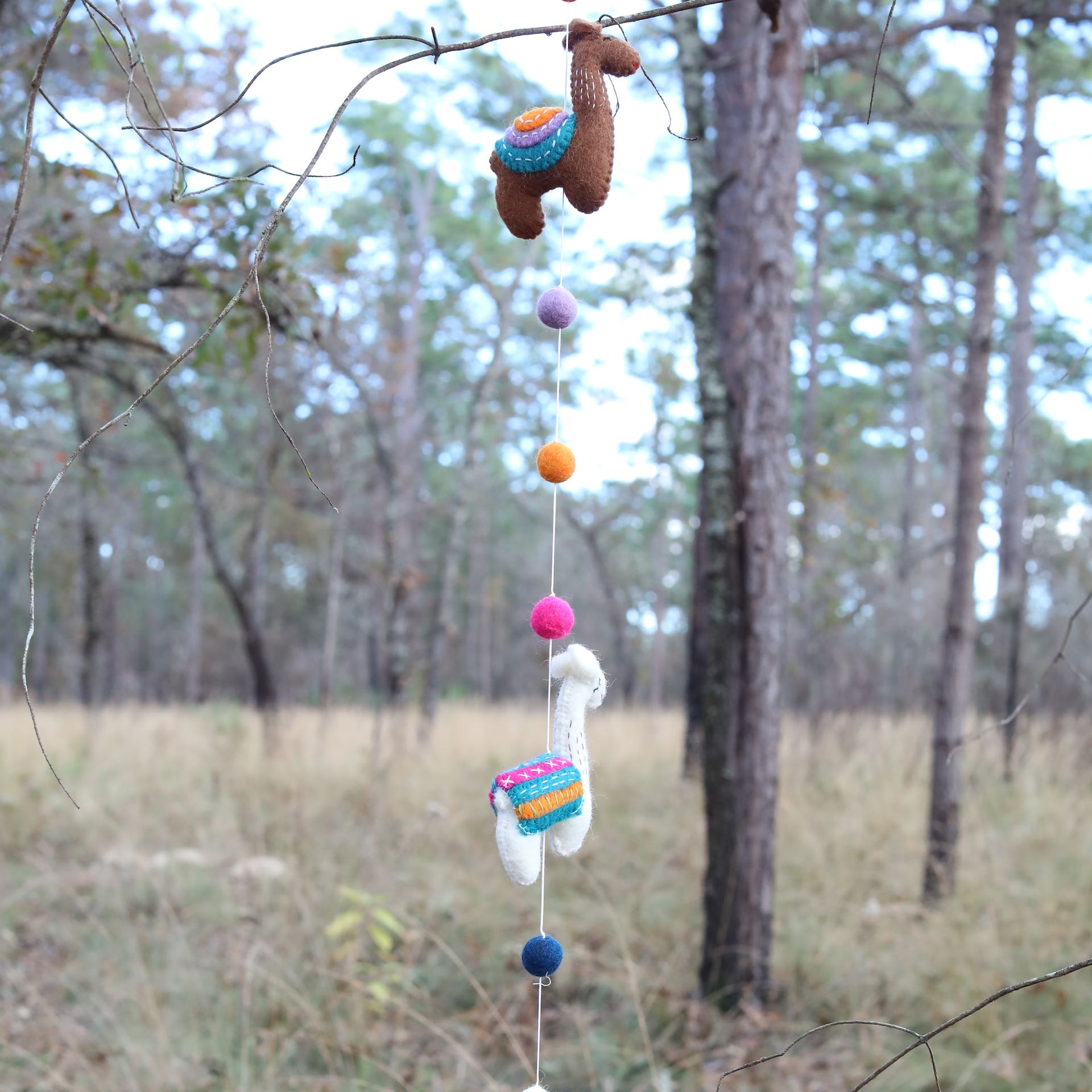 Felt Llama Garland 2