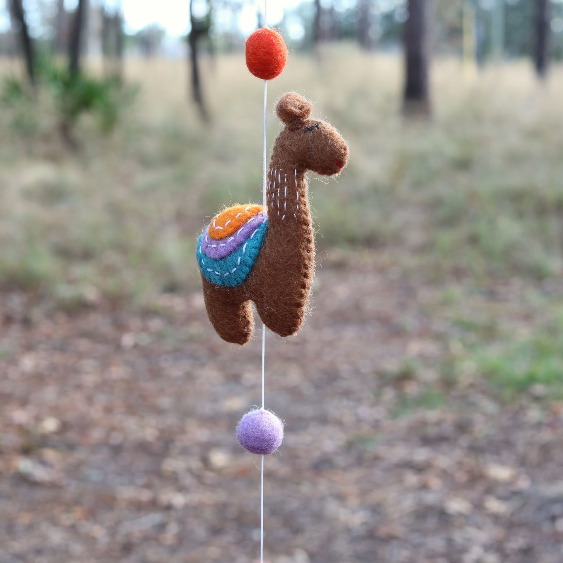 Felt Llama Garland 2