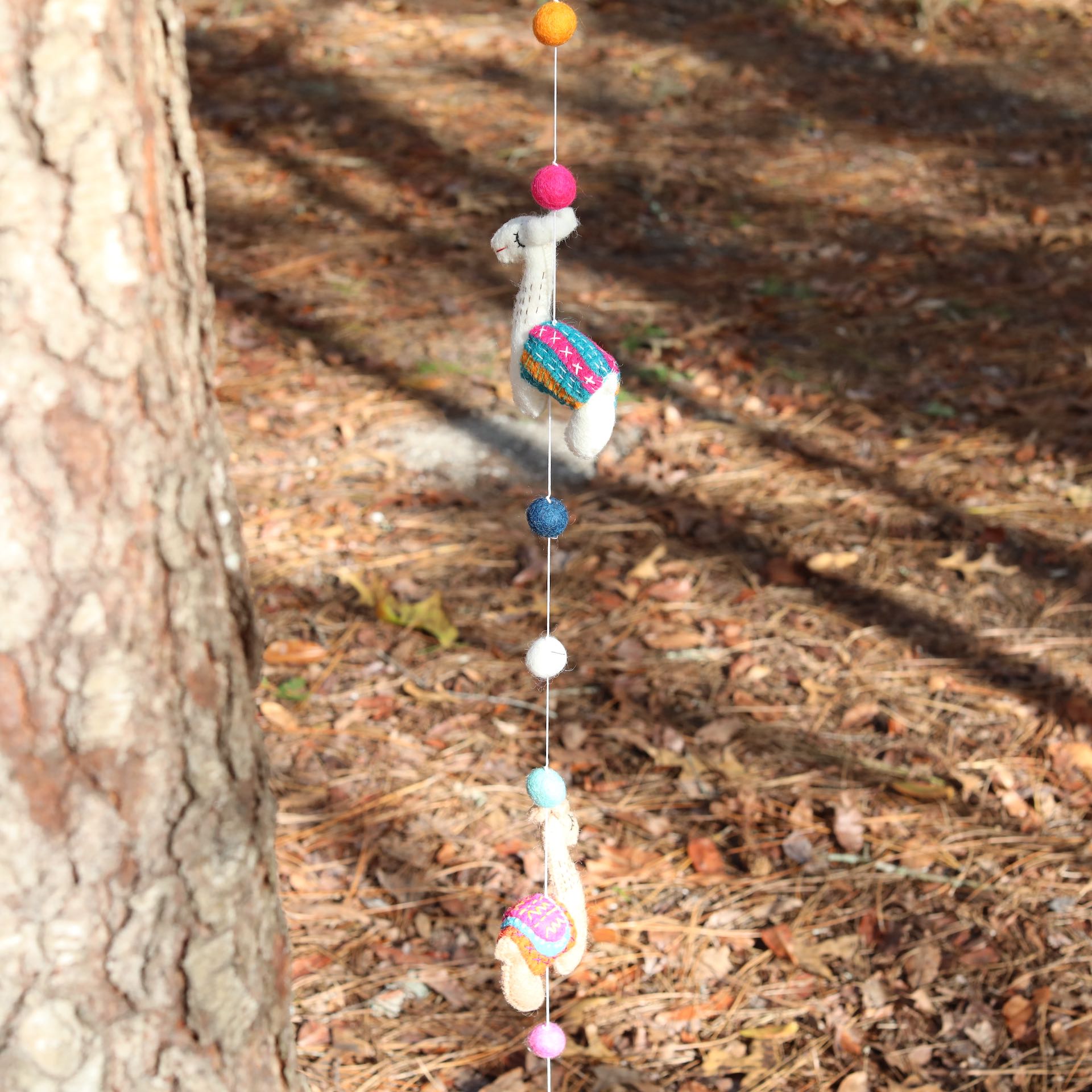 Felt Llama Garland 2