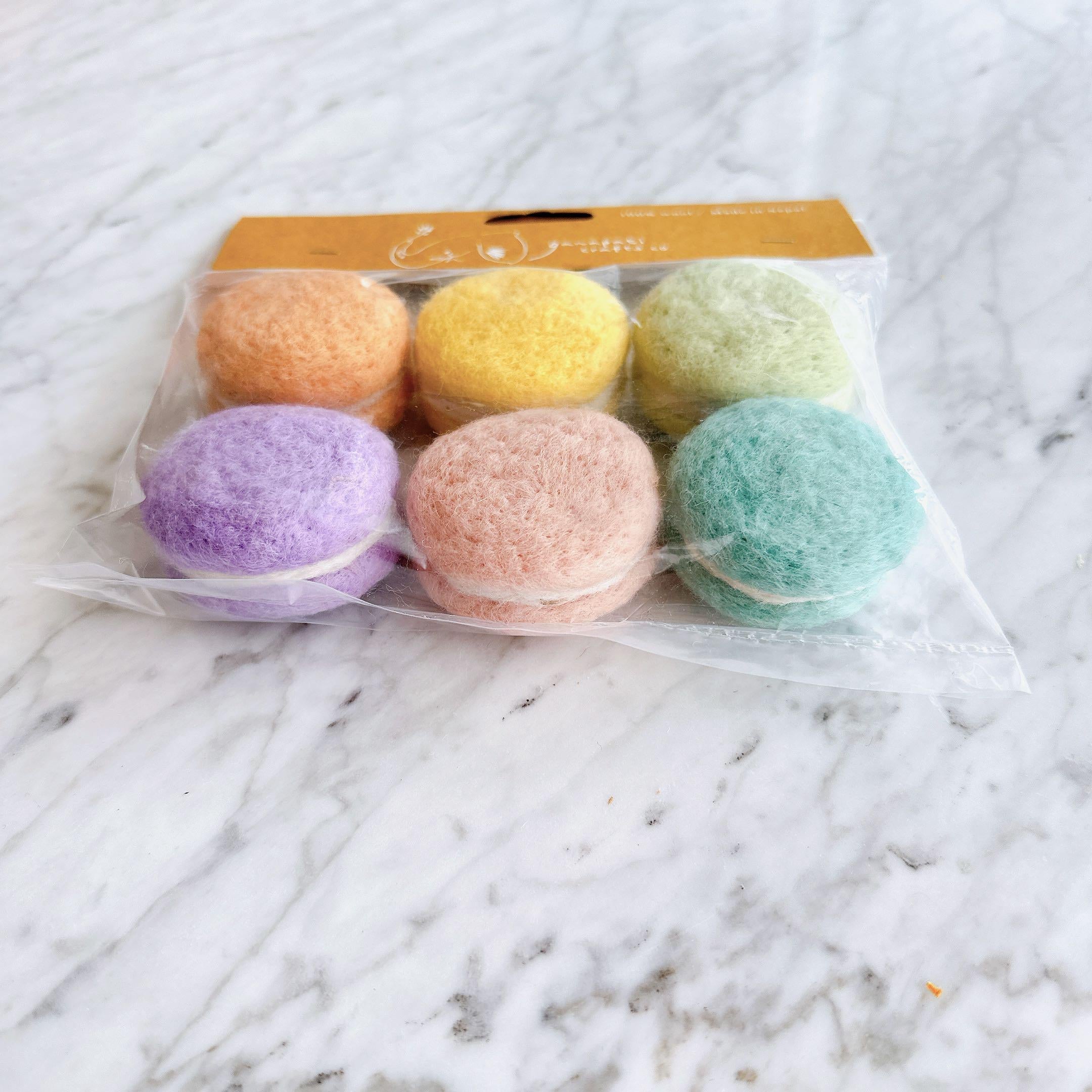 Felt Macarons
