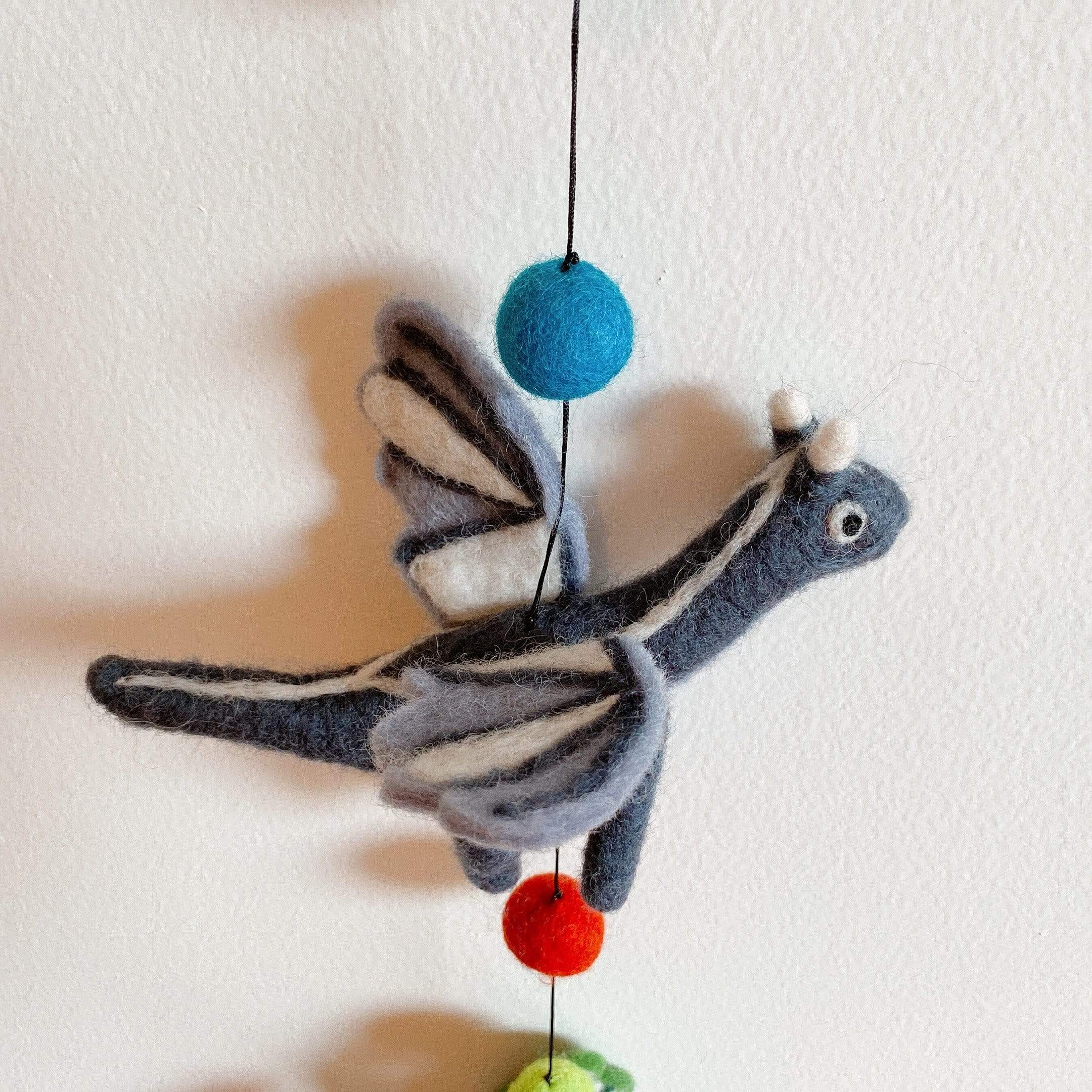 Felt Dragon Garland