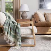 Hand Woven Stripe Throw Blanket