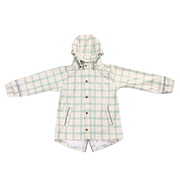 Fishtail Rain Jacket | Fern Plaid