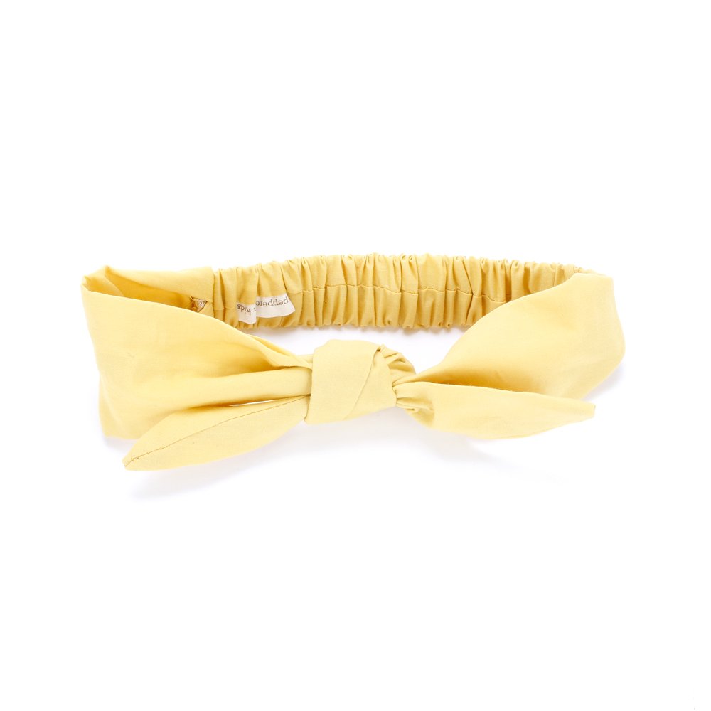 Little Girls Bow Stretchy Headwrap - Stylish, Fashionable Hairband For Girls Up To Age 8