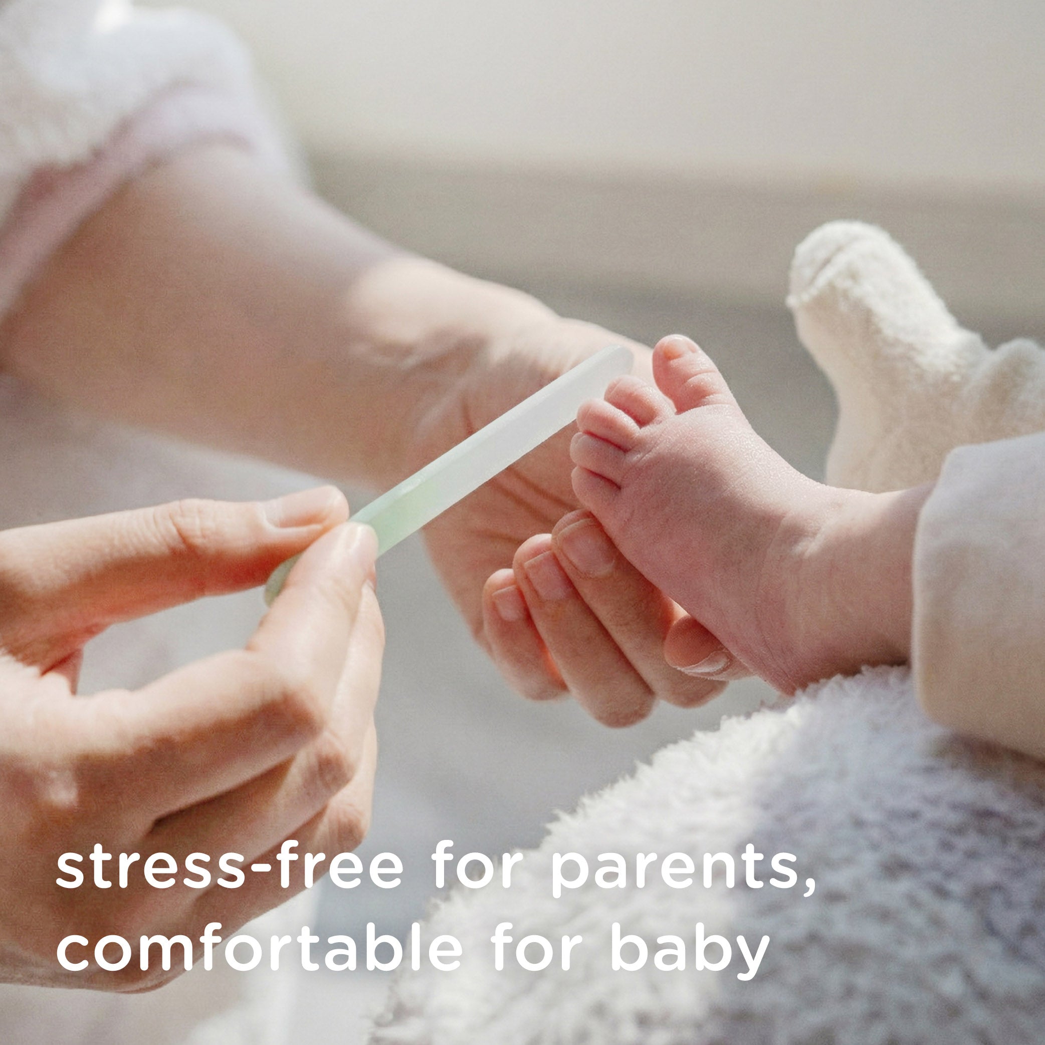 Glass Nail File For Newborn Nails (2-pk)