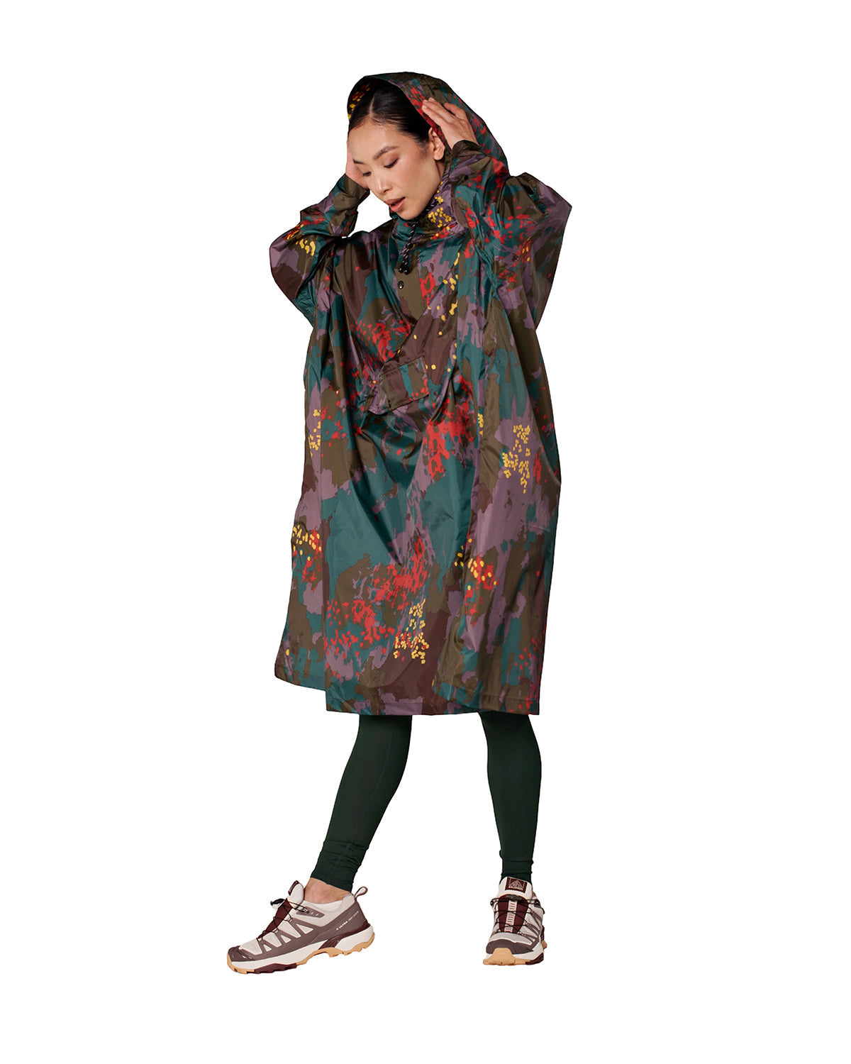 Rain Poncho Camo