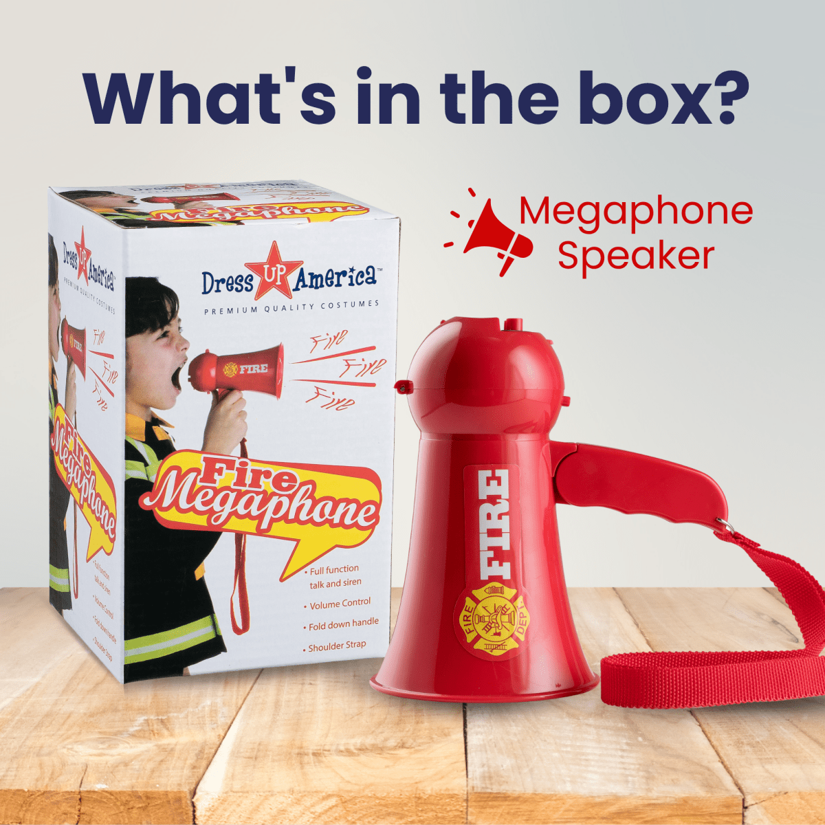 Fire Fighter Megaphone