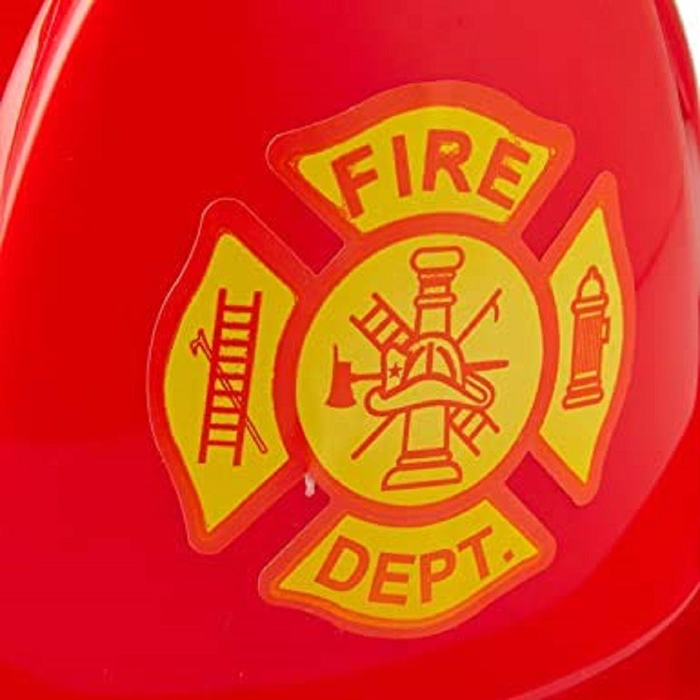 Red Firefighter Helmet - Adults