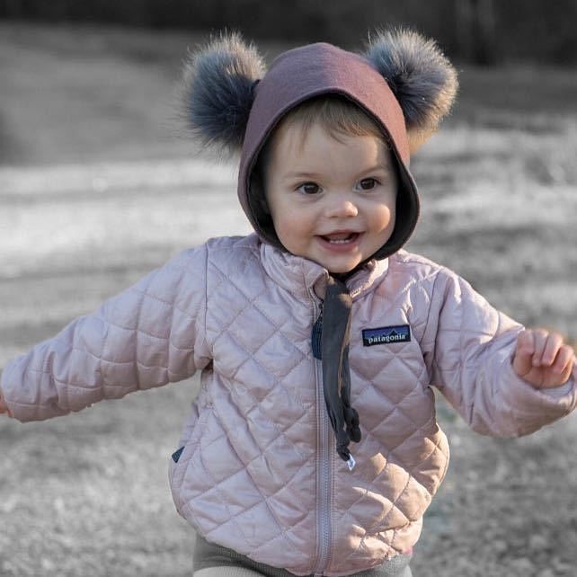 Brimless Bonnet In Fireside (add Ears Or Poms)