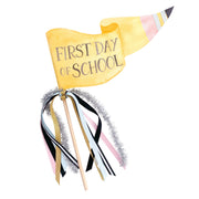 First Day Of School Party Pennant