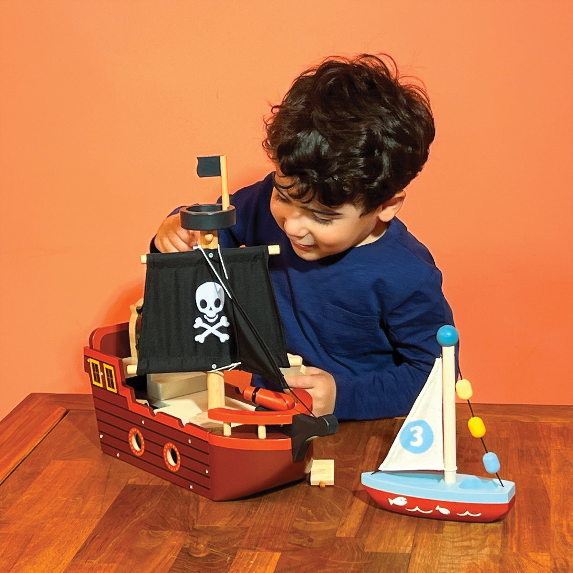 Fishbones Pirate Ship