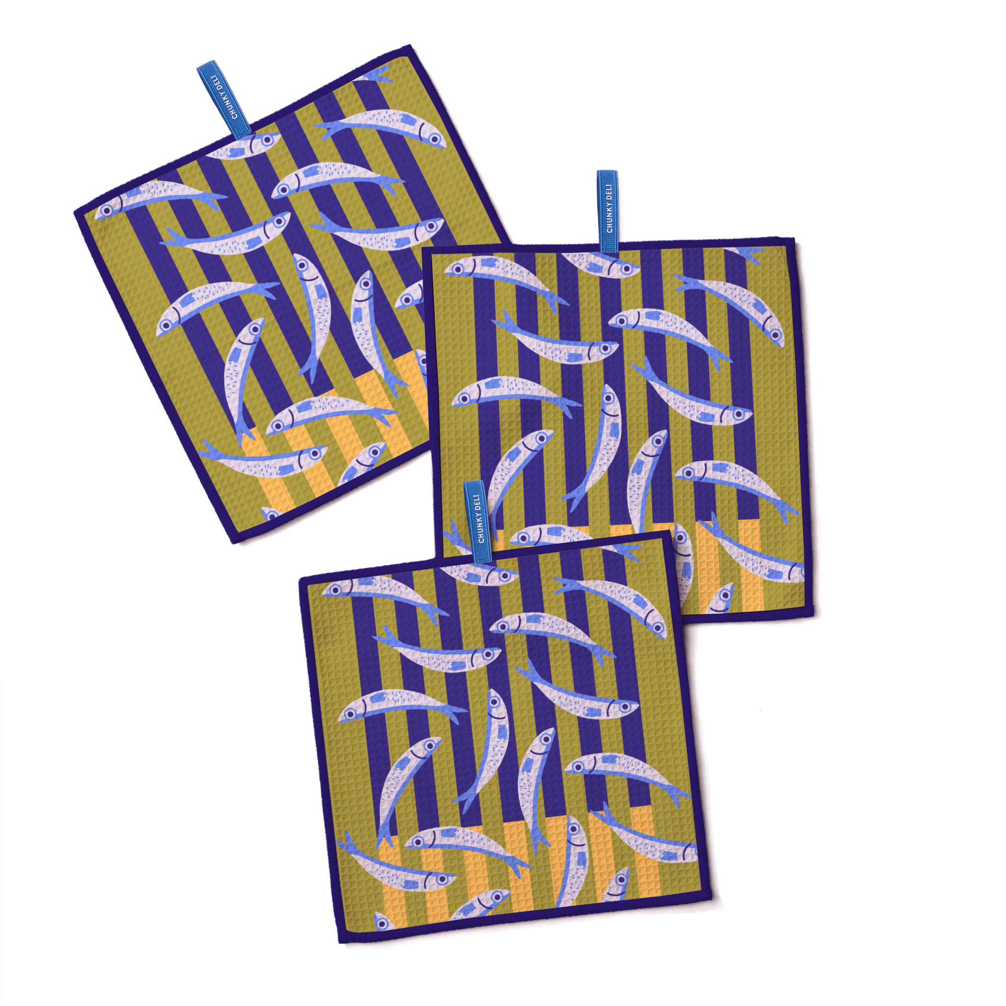 Fishful Thinking | 3-pack Clean-up Cloths