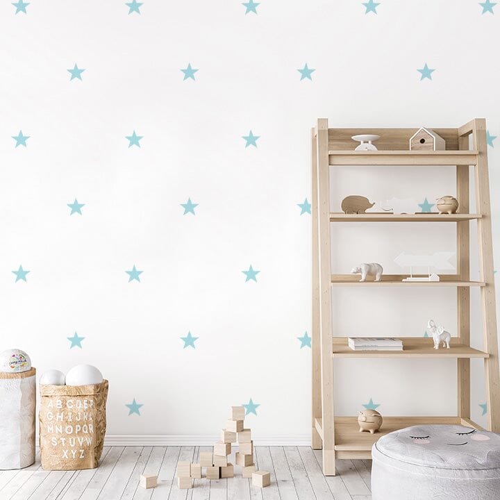 Five Point Stars Wall Decals