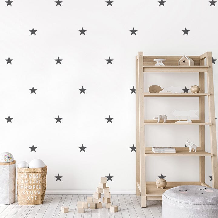 Five Point Stars Wall Decals