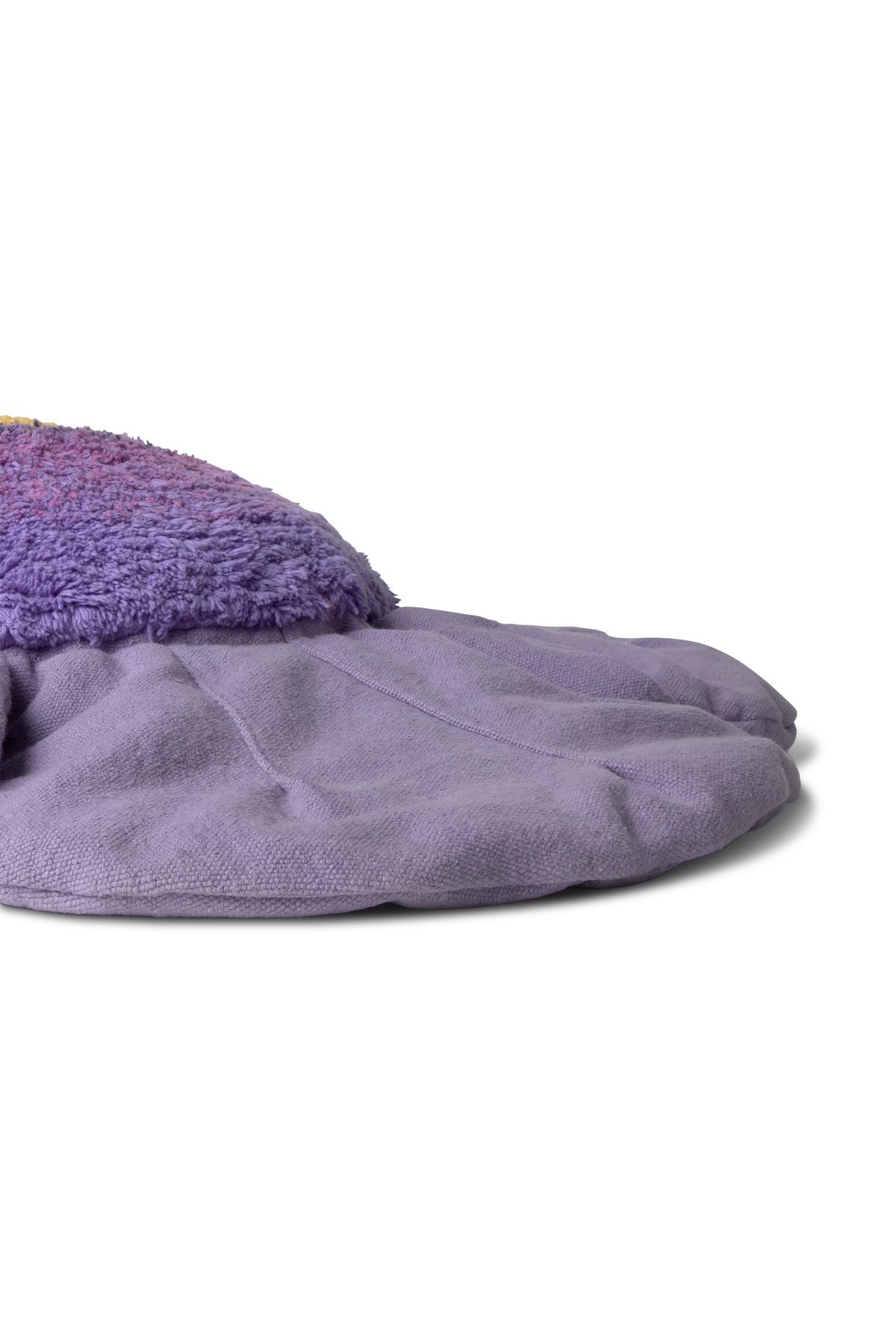 FLOOR CUSHION PURPLE POPPY