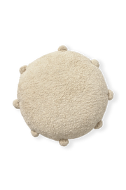 FLOOR CUSHION BUBBLY NATURAL