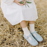 Flora T-strap - Pale Blue