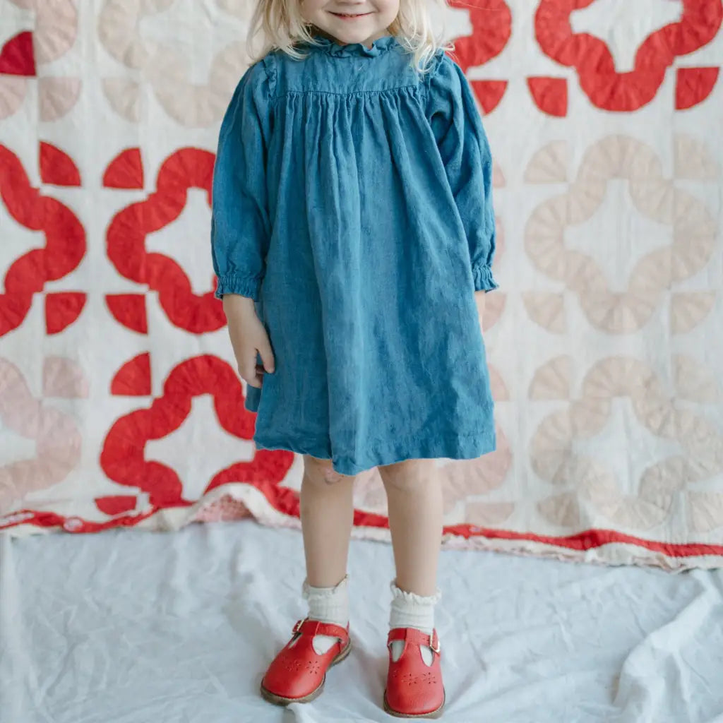 Flora T-strap - Red