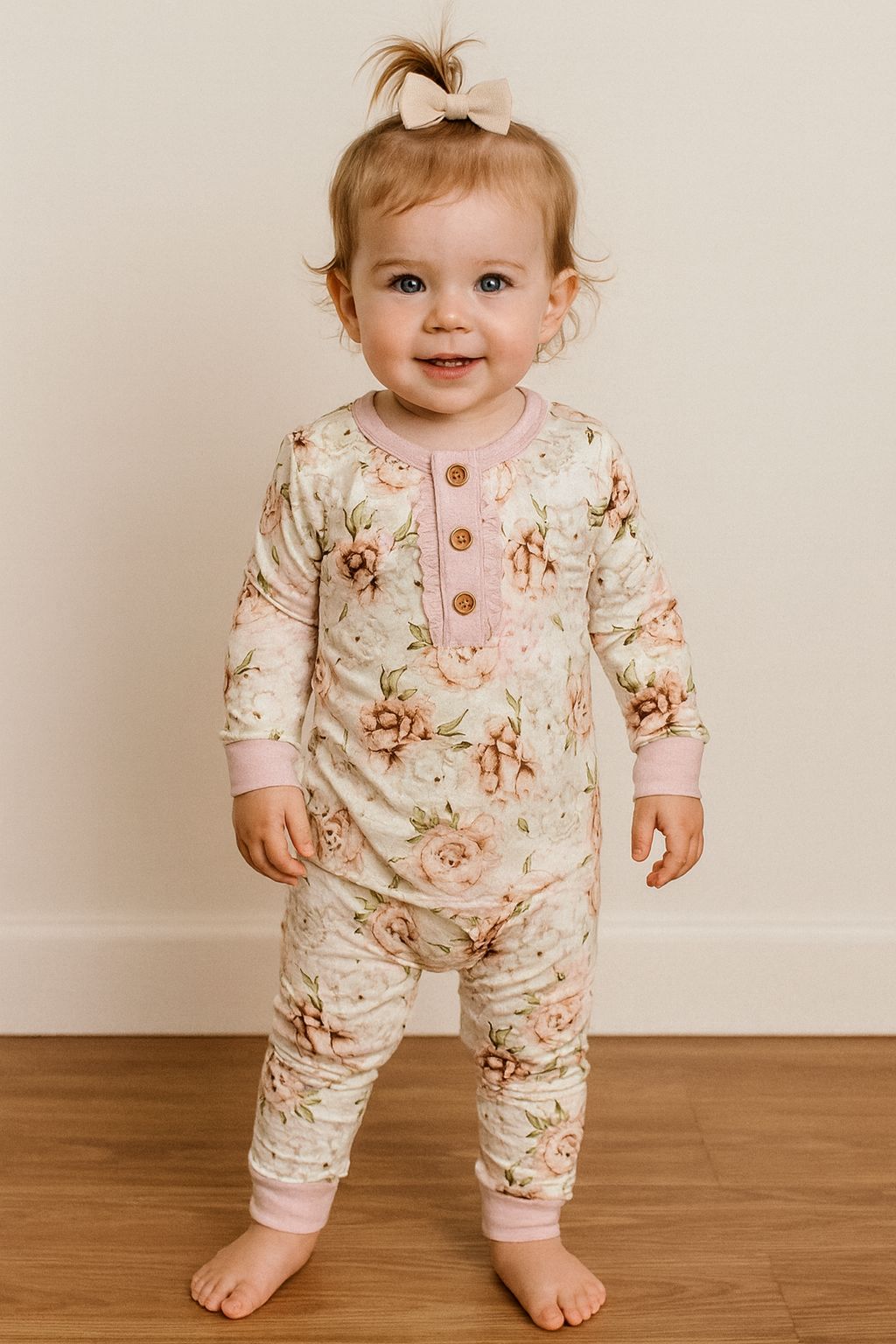 Floral Dreams | Two Piece Bamboo Pajama Set