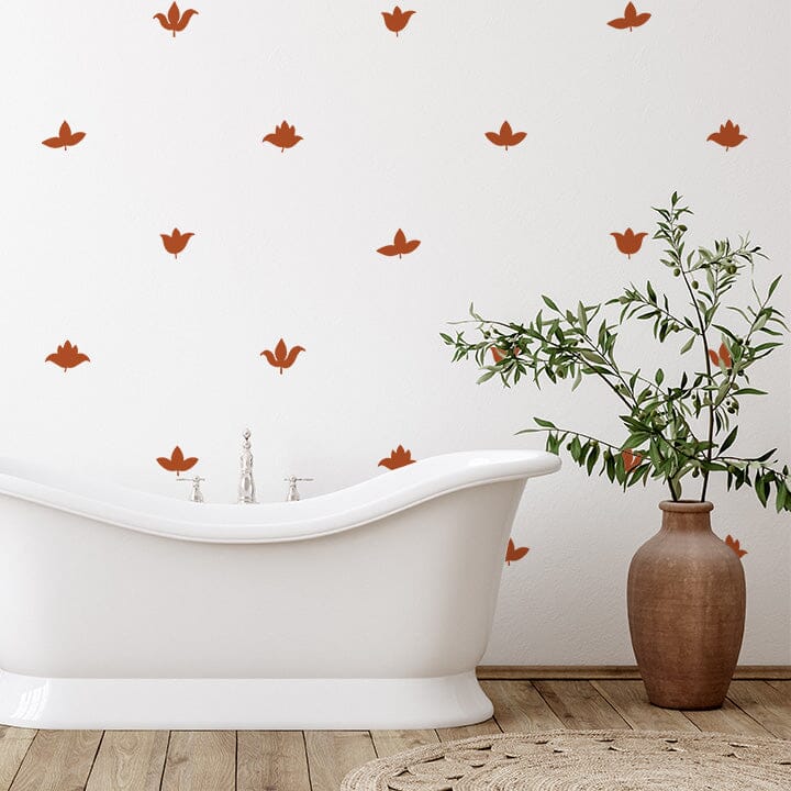 Flower Buds Wall Decals