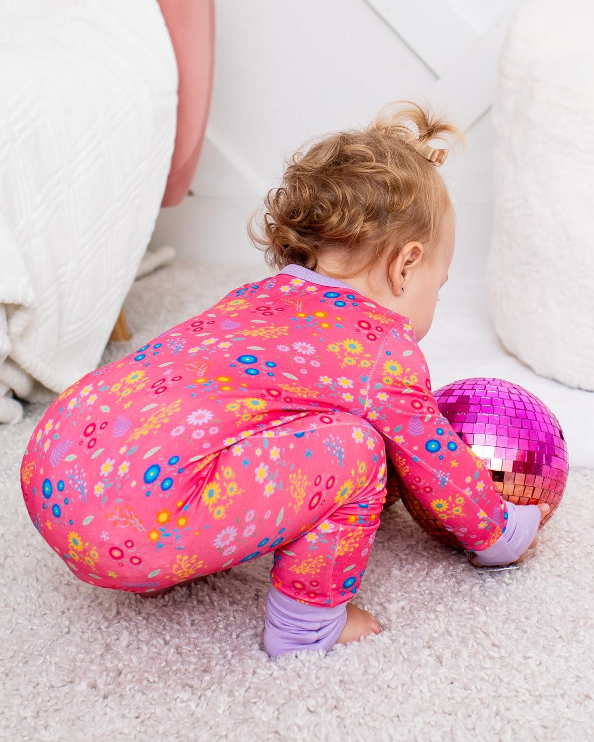 Flower Confetti Convertible Coverall