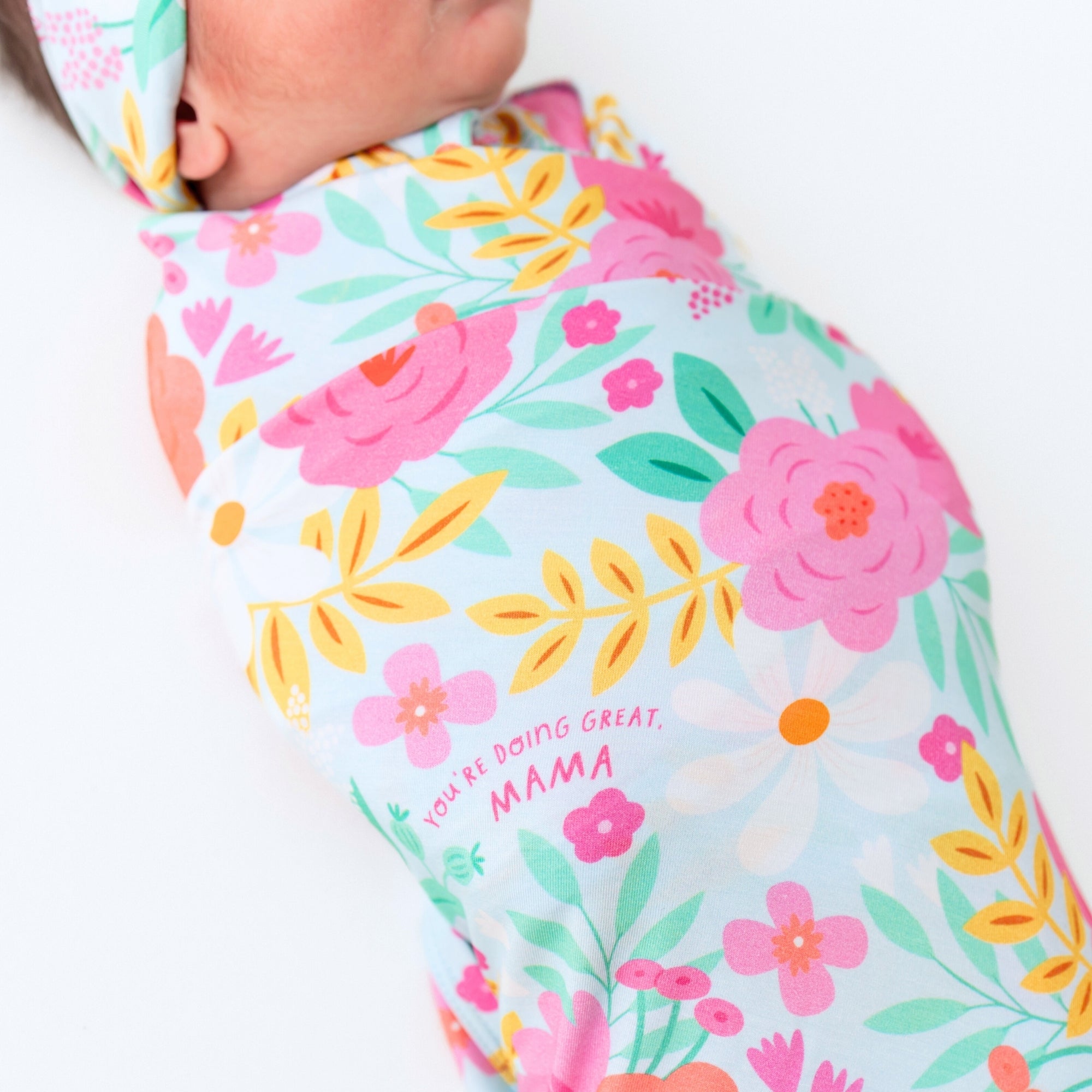 The Forever Swaddle Blanket | Flower Power