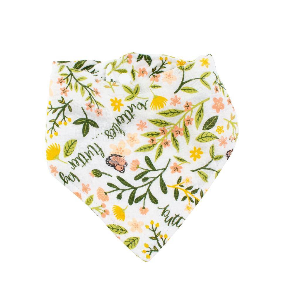 Flutterby Oh So Soft Muslin Bandana Bib