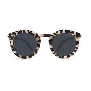 Classic | Sustainable Sunglasses | Plant-based Bendable Polarized - Teen | 9-14 Y | Fog Tortoise