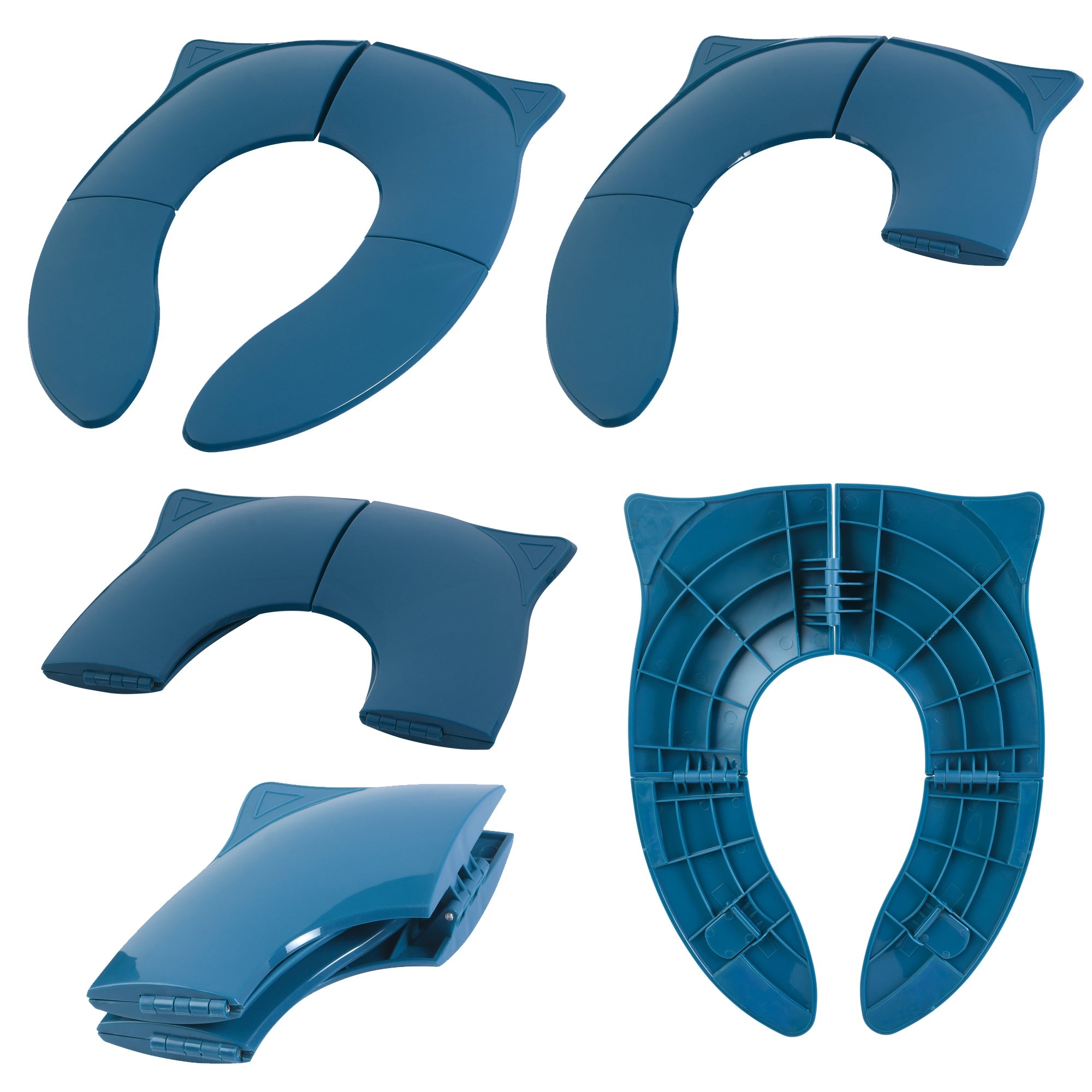 Folding Kids Toddler Travel Potty Seat - Dark Teal