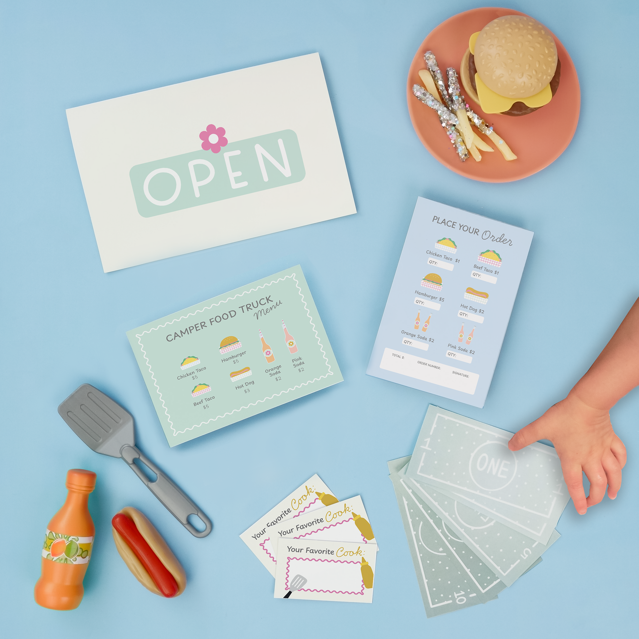 Camper Food Truck Activity Set