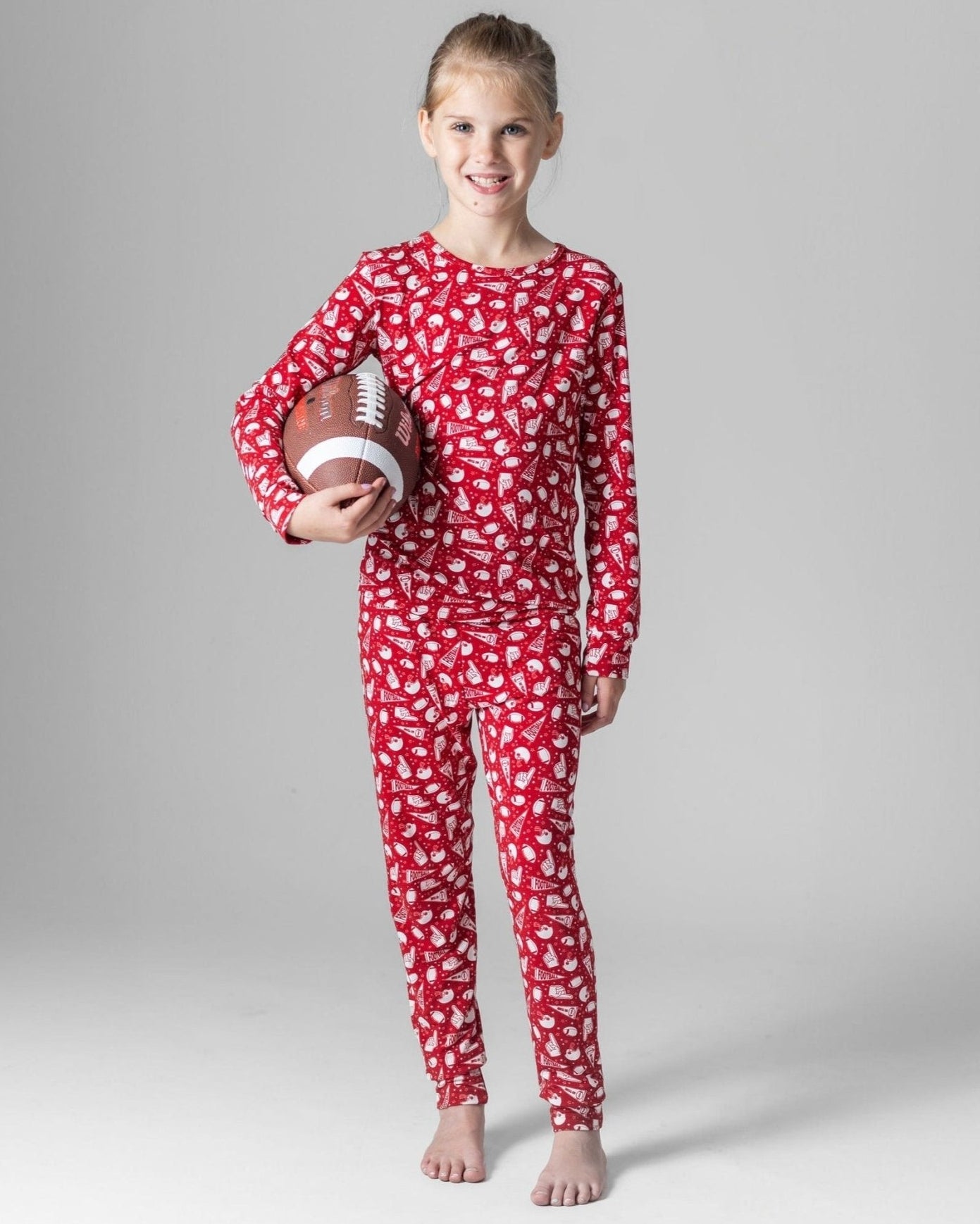 Football Kids Bamboo Pajamas