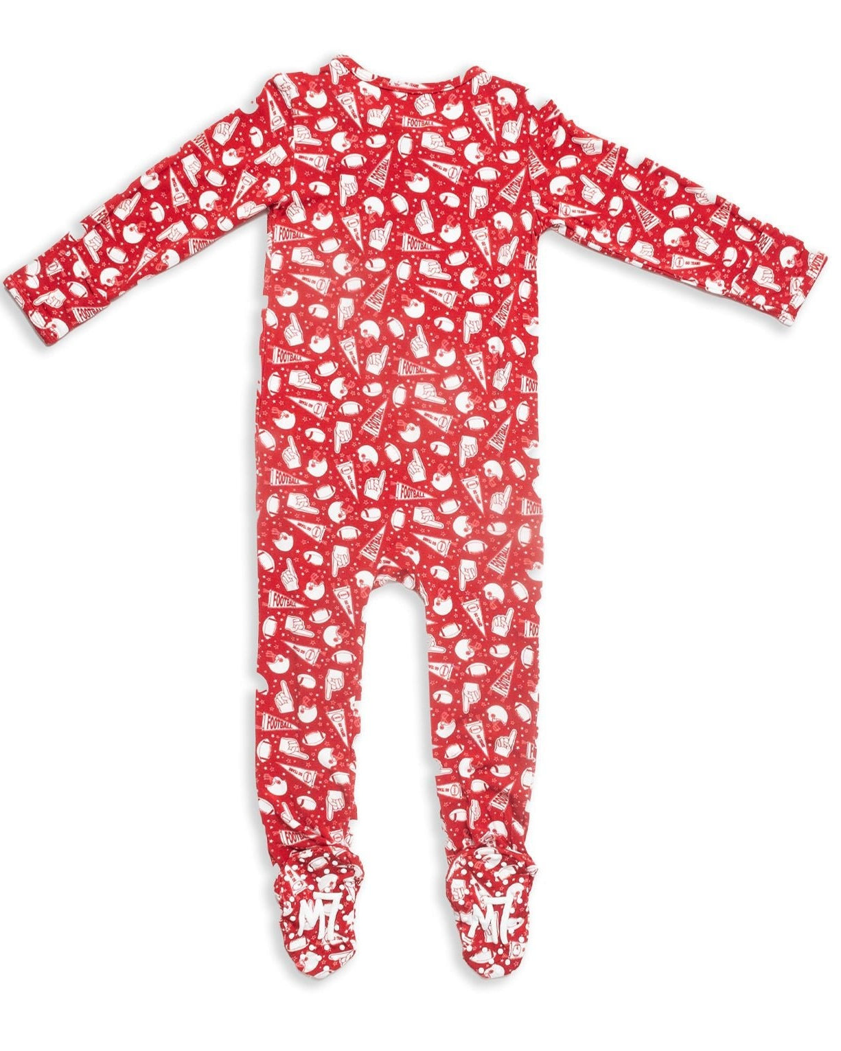 Football Bamboo One-piece For Baby