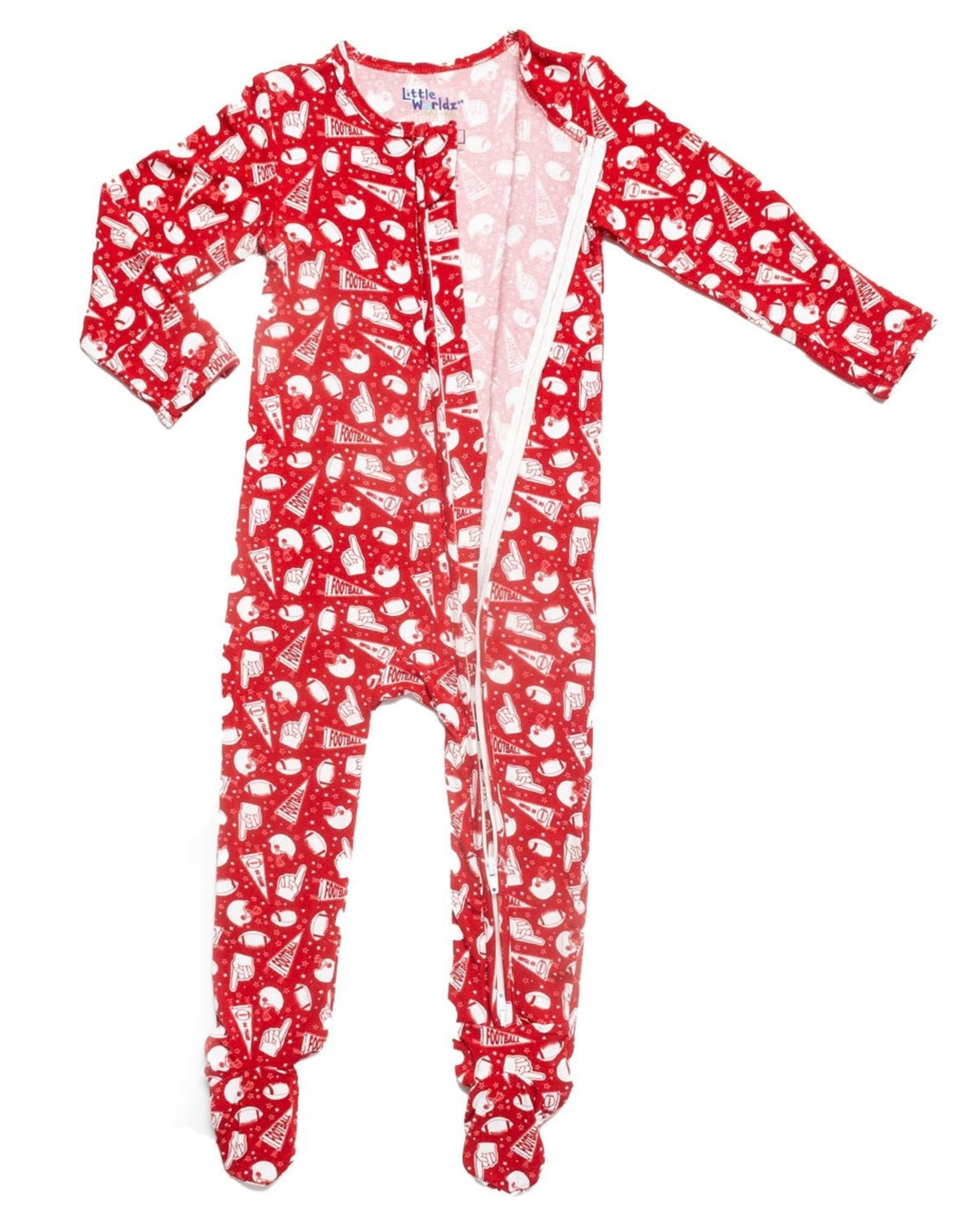 Football Bamboo One-piece For Baby