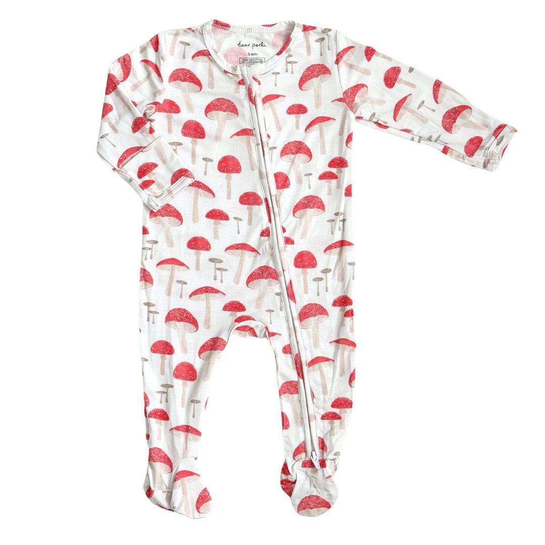 Footie Zippered One Piece In The Fun-gis