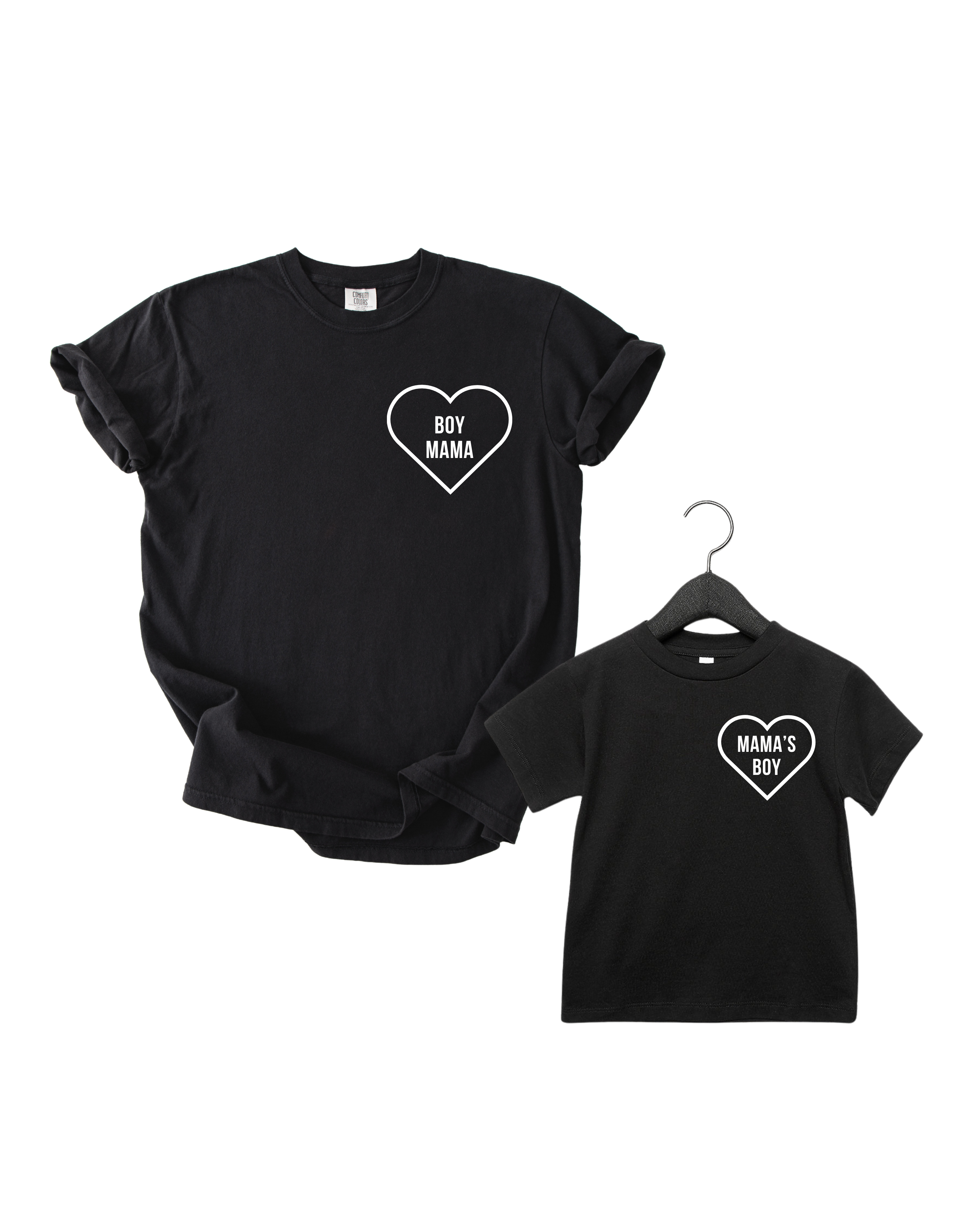 Boy Mama Tee 🖤 - See Matching Mama's Boy Tee!