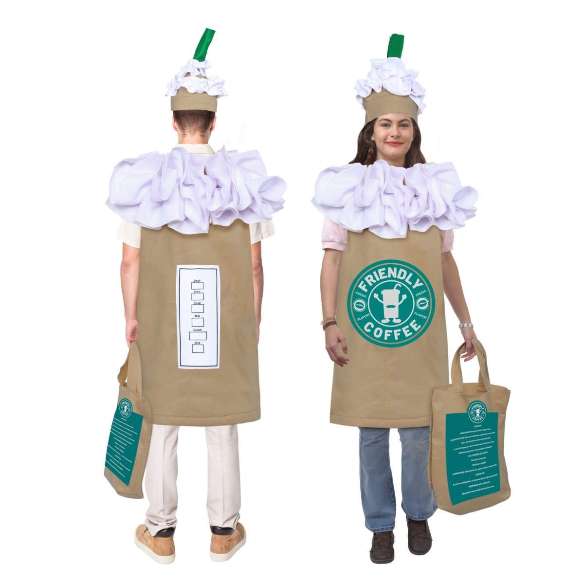 Frappuccino Costume For Adults