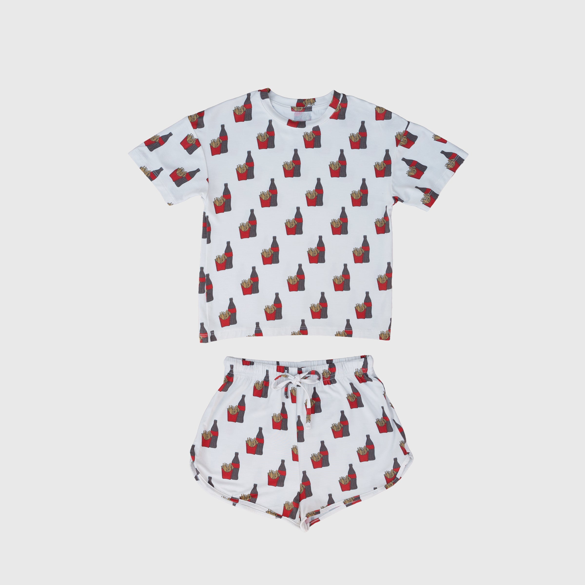 Girl's Bamboo Short Set | Fries & Cola