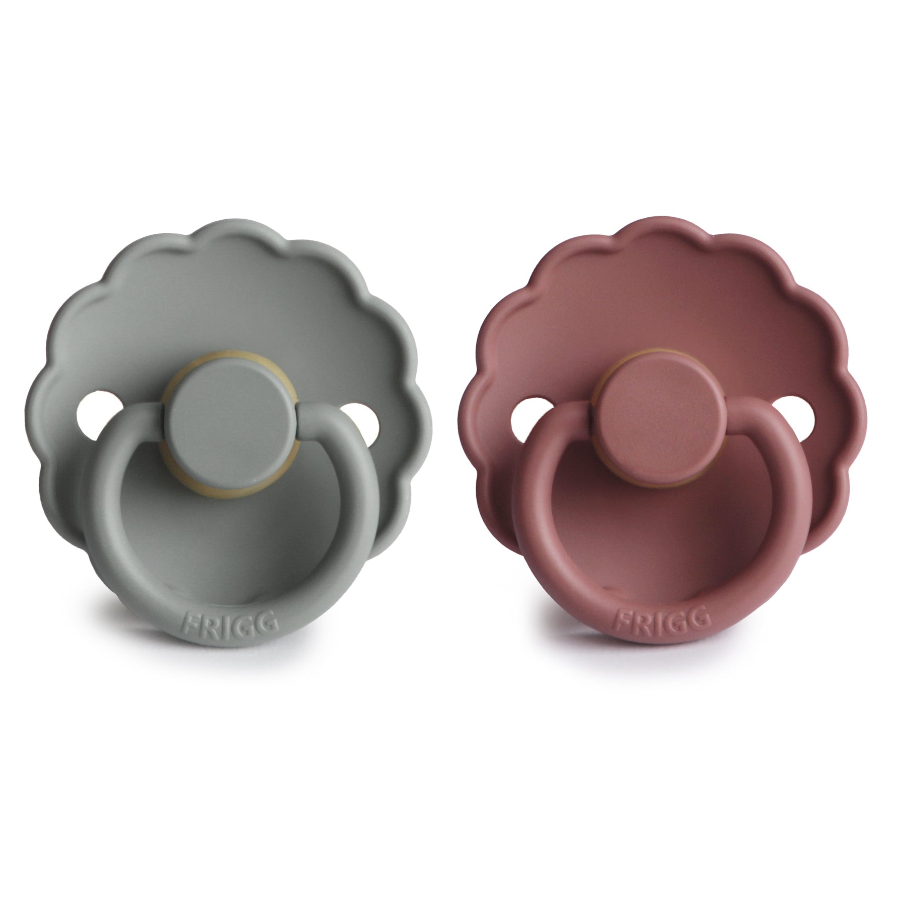Frigg Daisy Natural Rubber Pacifier 2-pack