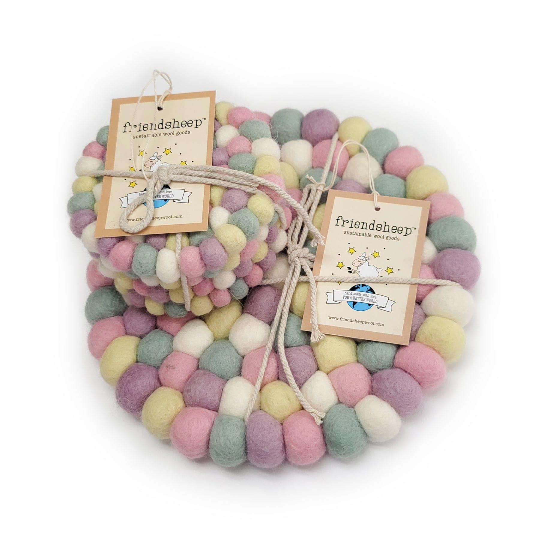 Cotton Candy Eco Coasters/trivets