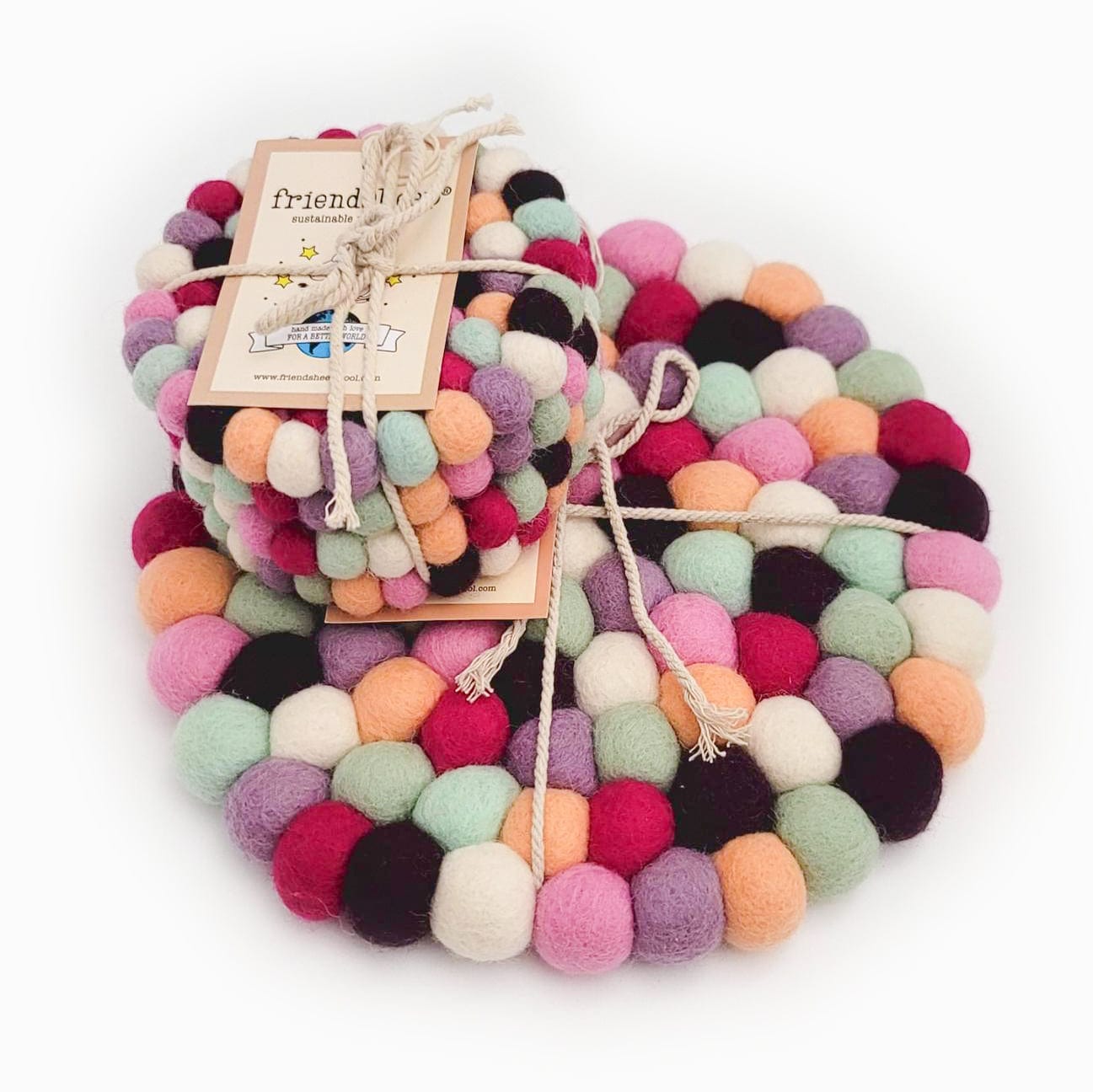 Macarons Eco Coasters/trivets