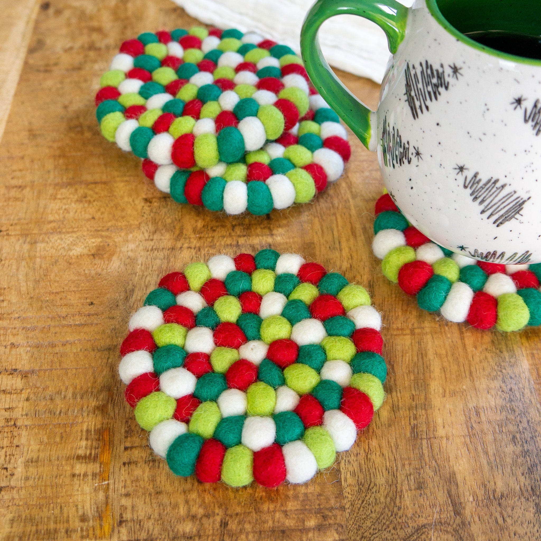 North Pole Eco Coasters/trivets