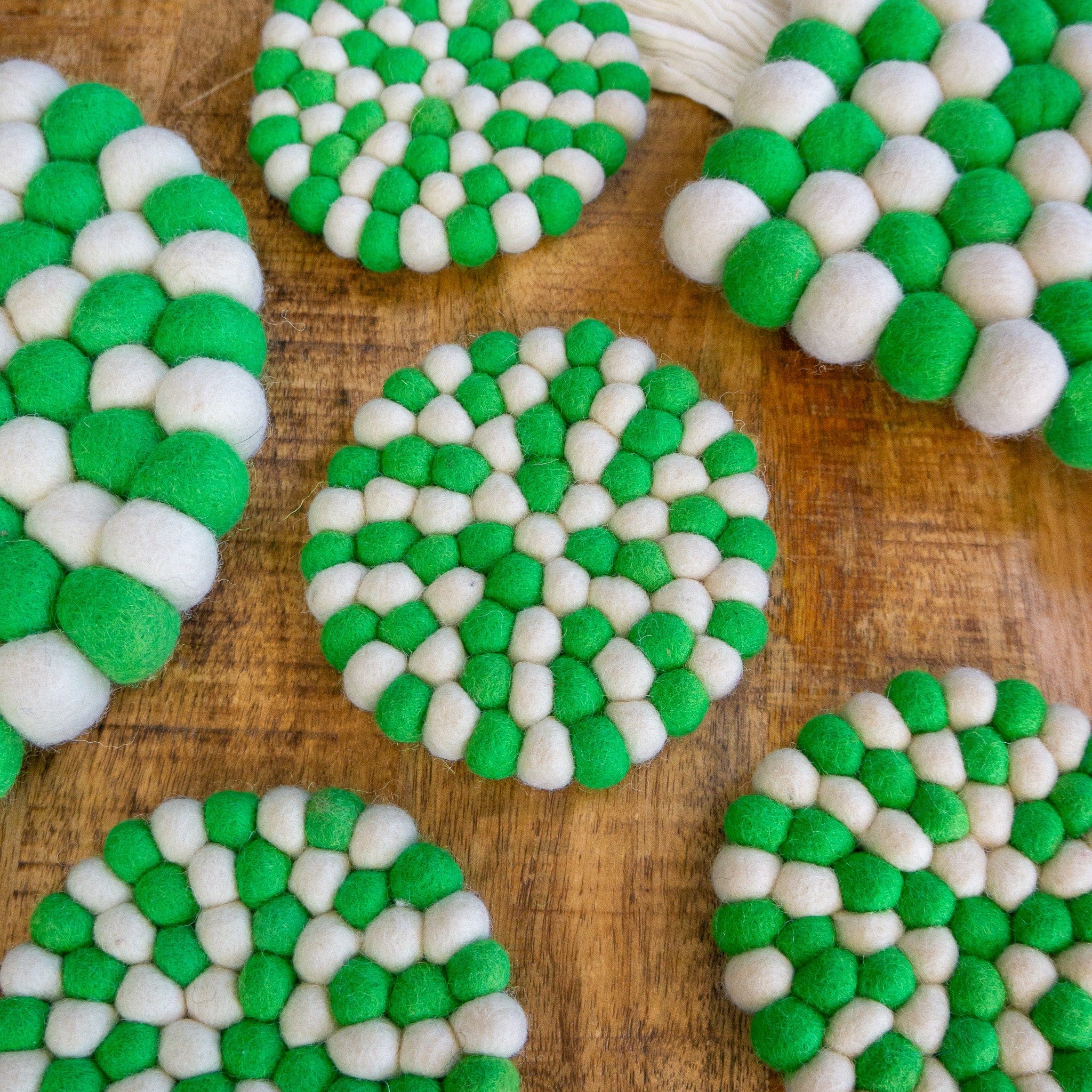Peppermint Eco Coasters/trivets