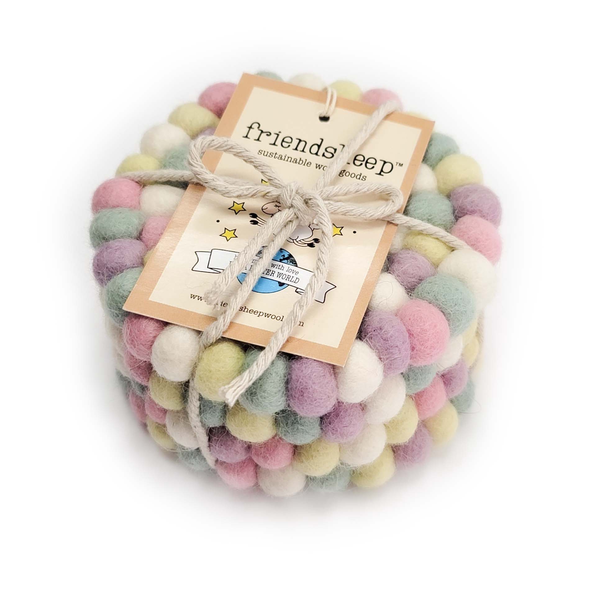 Cotton Candy Eco Coasters/trivets