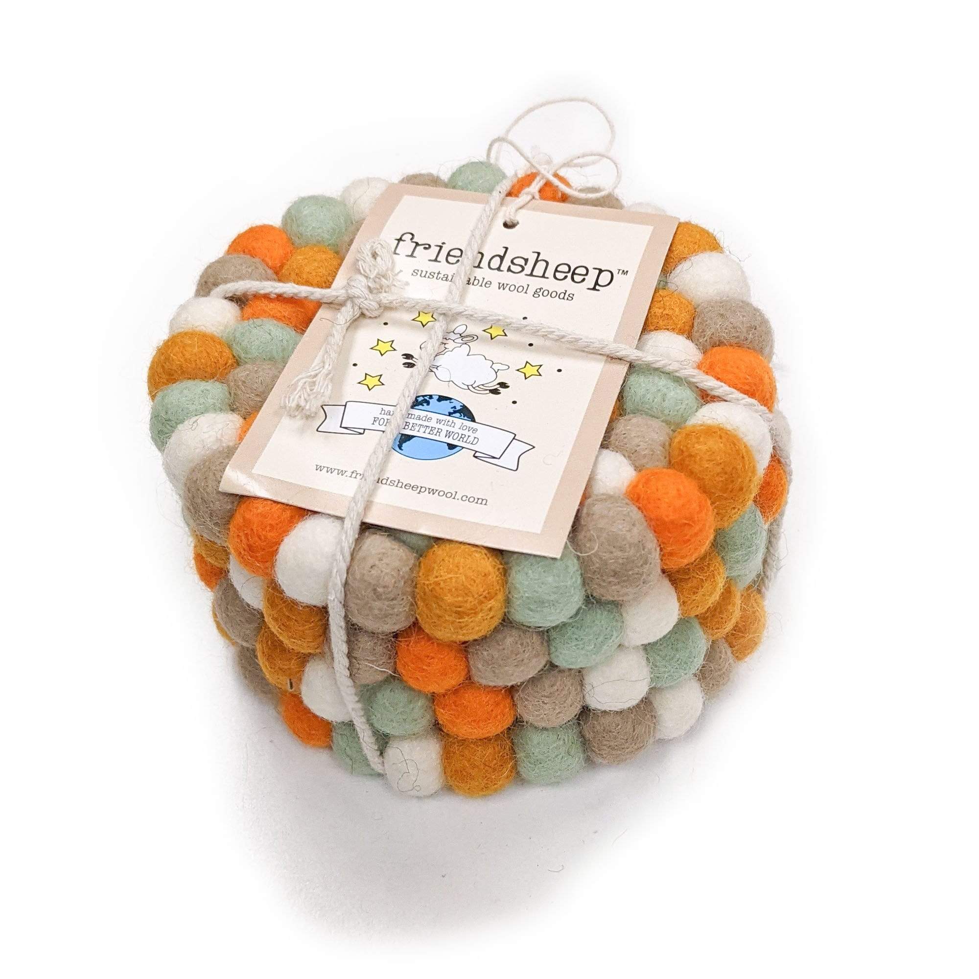 Pumpkin Patch Eco Coasters/trivets
