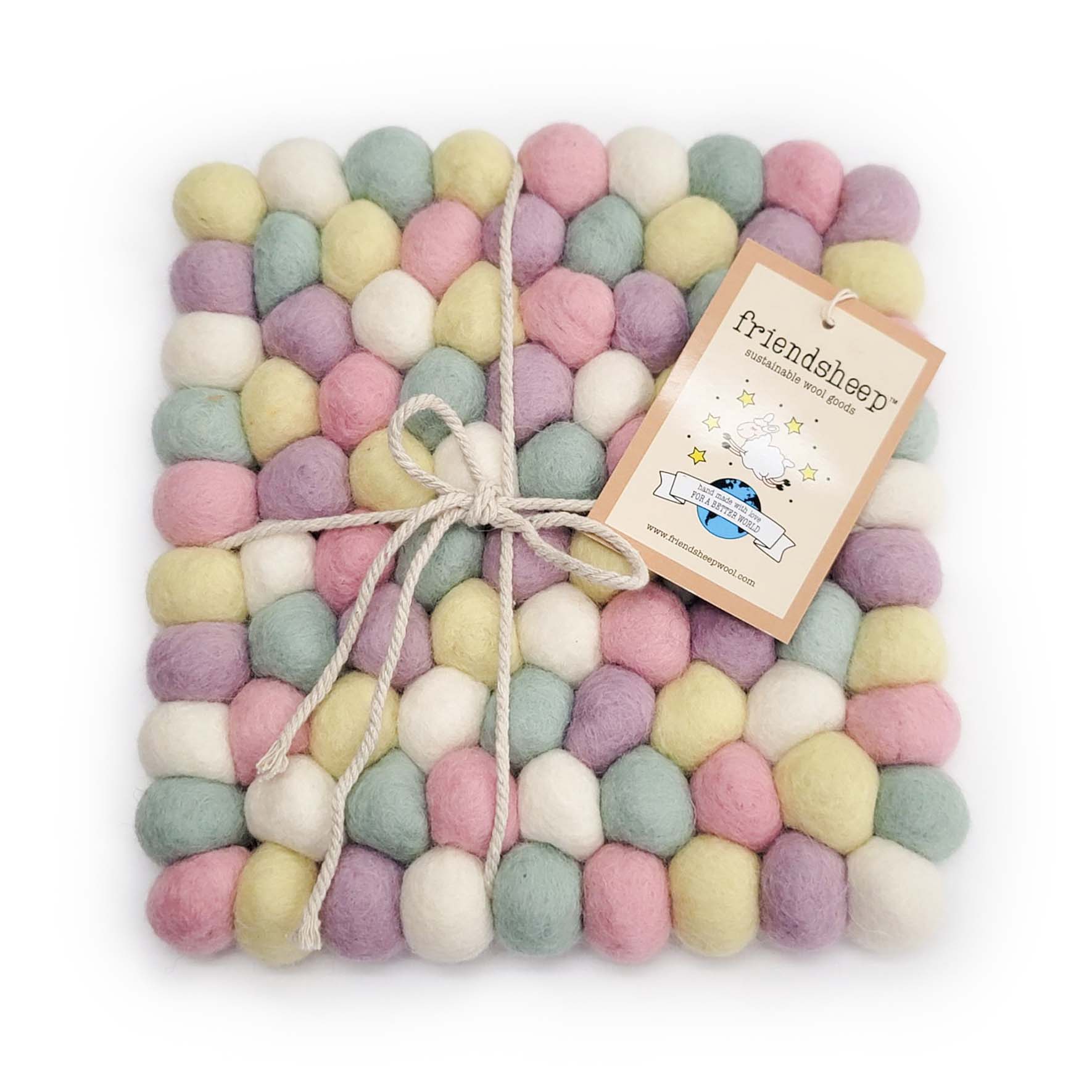 Cotton Candy Eco Coasters/trivets